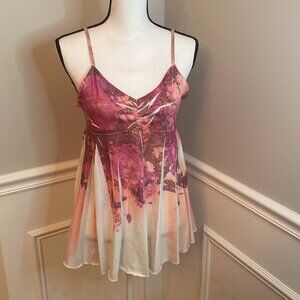 Mudd Boho Tank Top size large